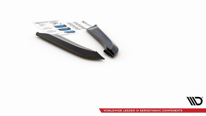 Maxton Design - REAR SIDE SPLITTERS V2 AUDI RS4 B7 (2006-2008)