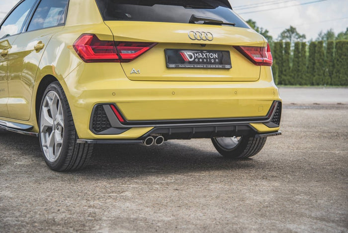 Maxton Design - REAR SIDE SPLITTERS AUDI A1 S-LINE GB (2018-)