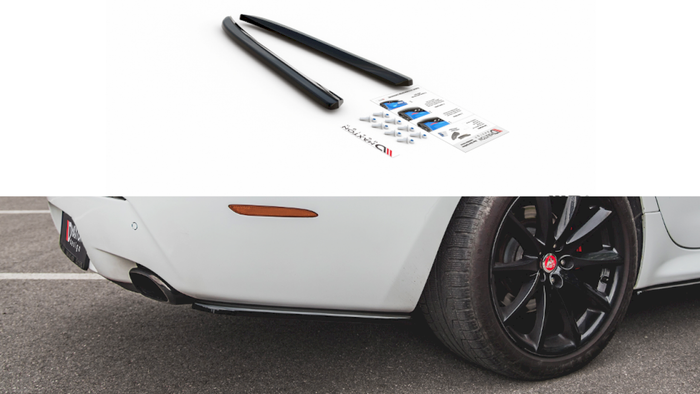 Maxton Design - REAR SIDE SPLITTERS JAGUAR XJ X351 FACELIFT (2015-2019)