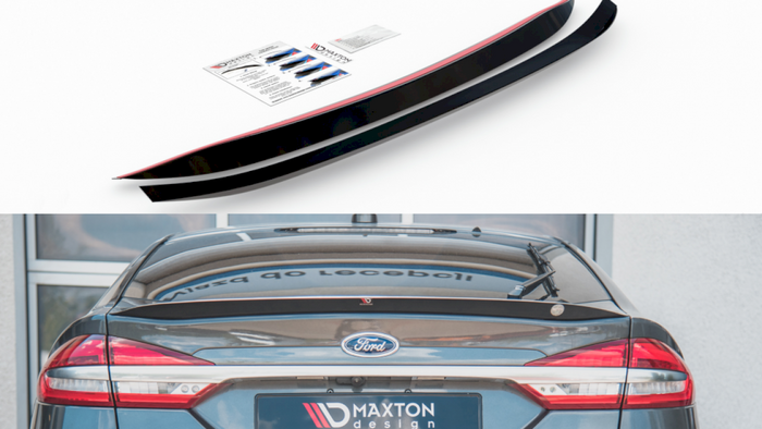 Maxton Design - SPOILER CAP FORD MONDEO SALOON MK5 FACELIFT (2019-)