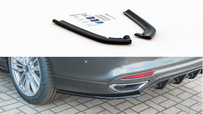 Maxton Design - REAR SIDE SPLITTERS FORD MONDEO VIGNALE MK5 FACELIFT (2019-)