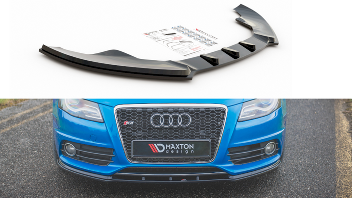 Maxton Design - FRONT SPLITTER AUDI S4/ A4 S LINE (2008-2011)