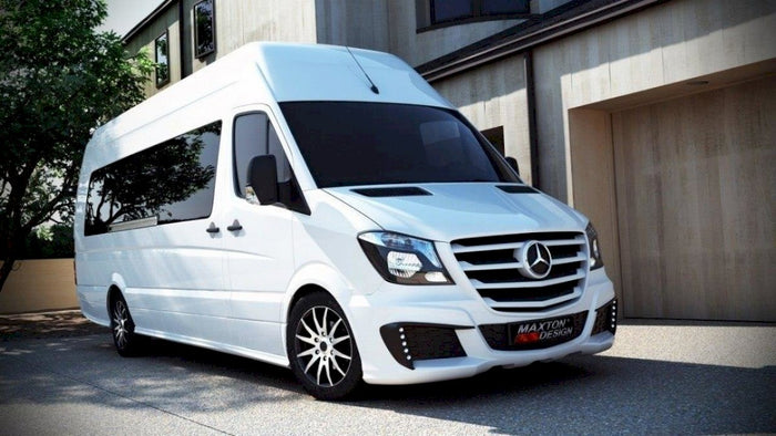 Maxton Design - Front Bumper + Separate Grill Mercedes Sprinter Standard Mk2 Facelift
