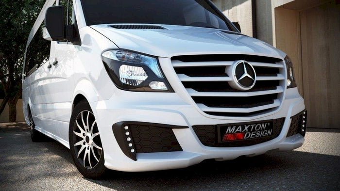 Maxton Design - Front Bumper + Separate Grill Mercedes Sprinter Standard Mk2 Facelift