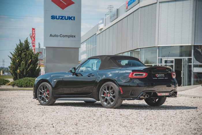 Maxton Design - SIDE SKIRTS SPLITTERS FIAT 124 SPIDER ABARTH (2017 - 2020)