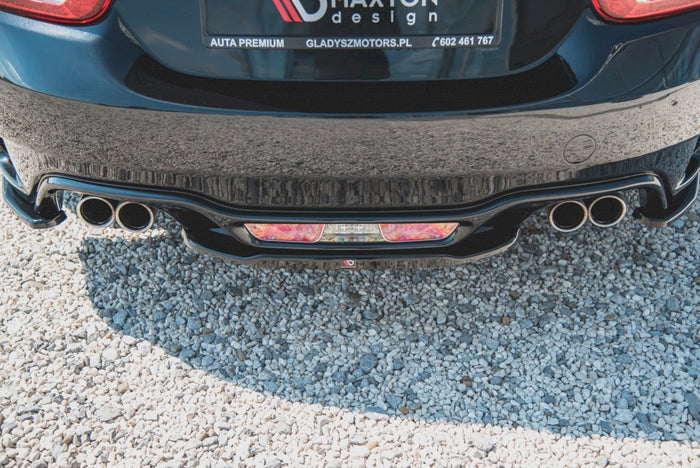 Maxton Design - CENTRAL REAR SPLITTER FIAT 124 SPIDER ABARTH (2017 - 2020)