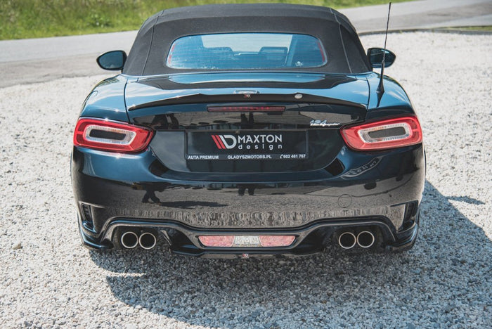 Maxton Design - CENTRAL REAR SPLITTER FIAT 124 SPIDER ABARTH (2017 - 2020)