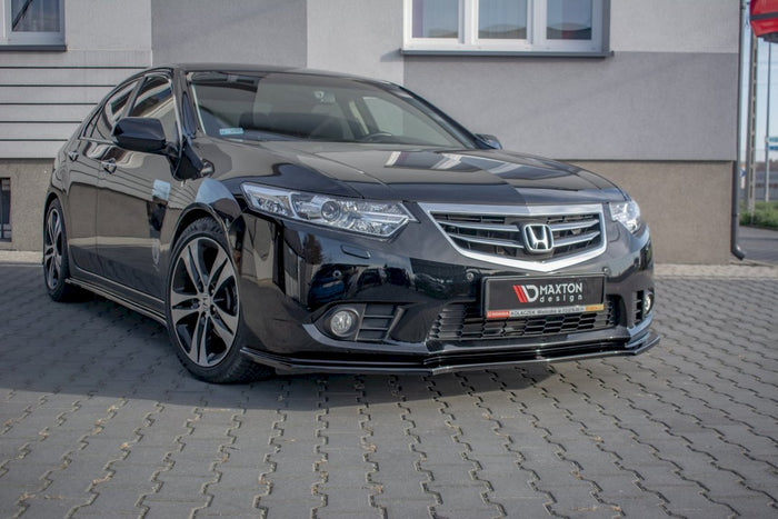 Maxton Design - FRONT SPLITTER HONDA ACCORD MK8 FACELIFT CU SERIES (2011-2015)