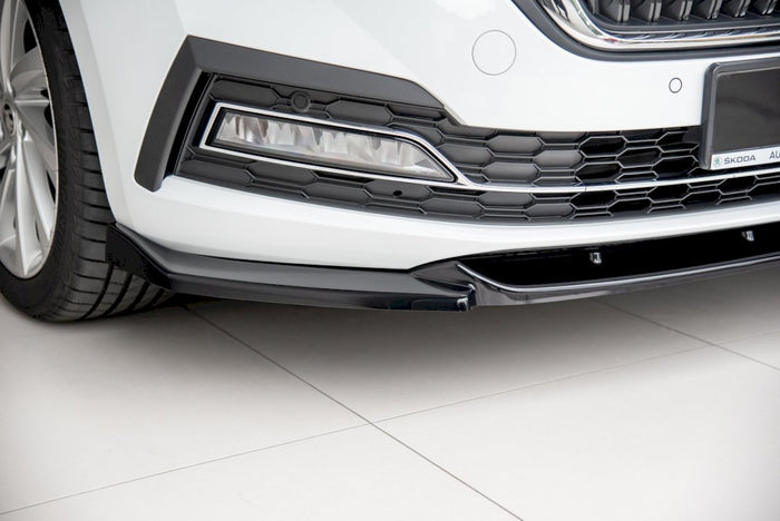 Maxton Design - FRONT SPLITTER V1 SKODA OCTAVIA MK4 (2019-2014)