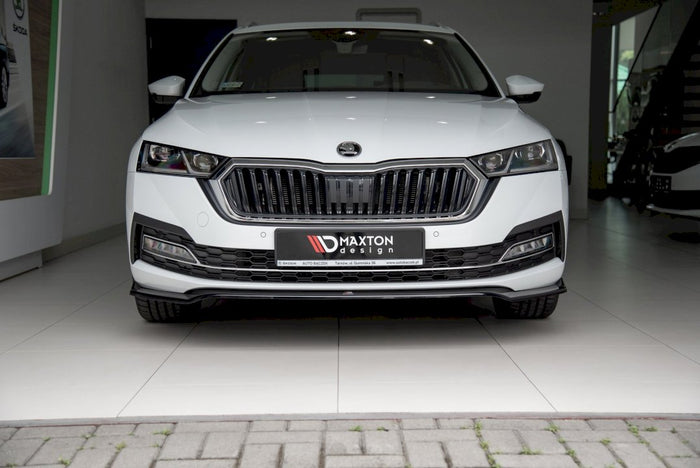 Maxton Design - FRONT SPLITTER V2 SKODA OCTAVIA MK4 (2019-2024)