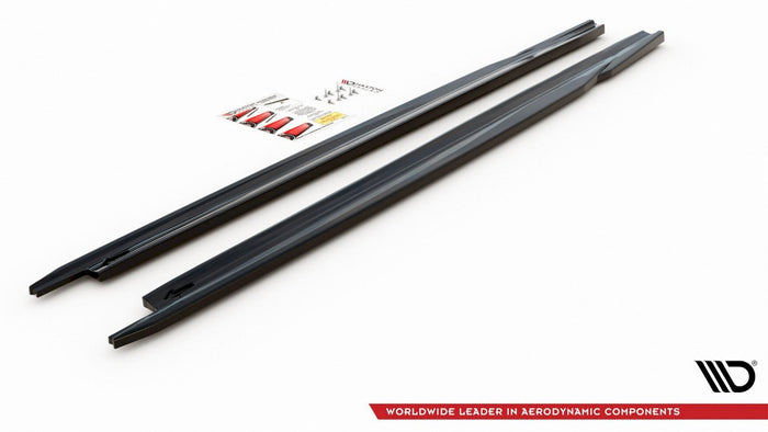 Maxton Design - SIDE SKIRTS SPLITTERS V2 SKODA OCTAVIA MK4 (2019-2024)