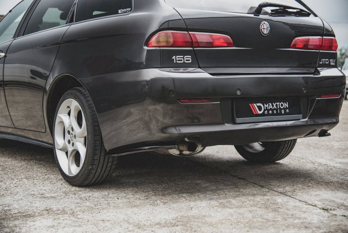 Maxton Design - REAR SIDE SPLITTERS ALFA ROMEO 156 SW FACELIFT (2003-2006)