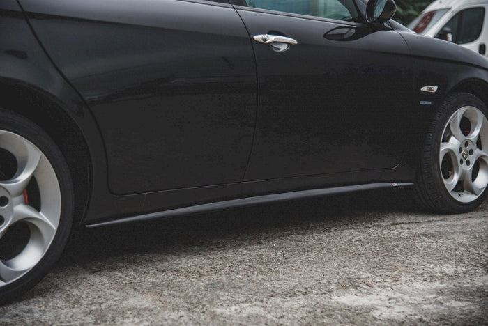 Maxton Design - SIDE SKIRTS DIFFUSERS ALFA ROMEO 156 FACELIFT (2003-2006)