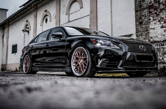 Maxton Design - SIDE SKIRTS DIFFUSERS LEXUS LS LONG WHEELBASE MK4 FACELIFT (2012-2017)