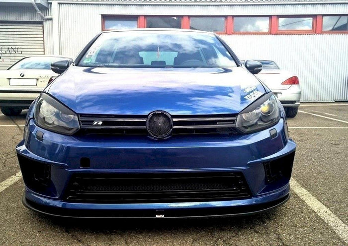 Maxton Design - FRONT SPLITTER VW GOLF MK6 (WITH R400 BUMPER) (2008-2012)