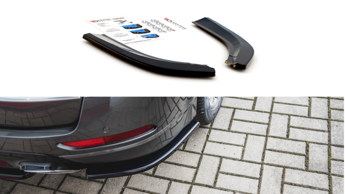 Maxton Design - REAR SIDE SPLITTERS FORD S-MAX VIGNALE MK2 FACELIFT (2019-)