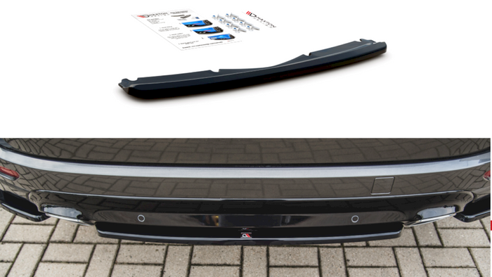Maxton Design - CENTRAL REAR SPLITTER FORD S-MAX VIGNALE MK2 FACELIFT (2019-)