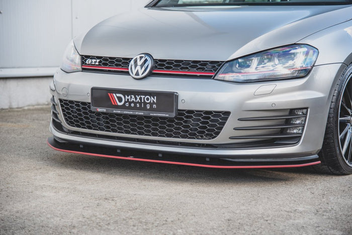 Maxton Design - STREET PRO FRONT SPLITTER VW GOLF MK 7 GTI 2013-2016