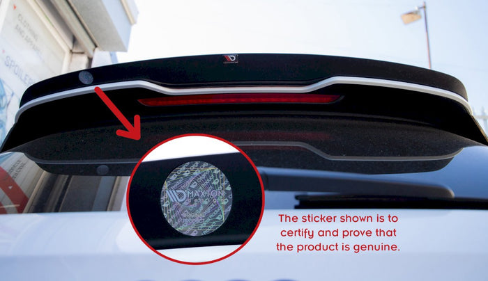 Maxton Design - SPOILER CAP SKODA OCTAVIA VRS MK3/ MK3.5 HATCHBACK