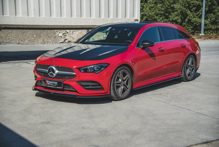 Maxton Design - FRONT SPLITTER V.1 MERCEDES-BENZ CLA AMG-LINE C118 (2019-)