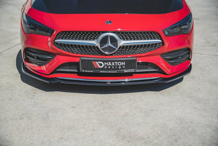 Maxton Design - FRONT SPLITTER V.1 MERCEDES-BENZ CLA AMG-LINE C118 (2019-)