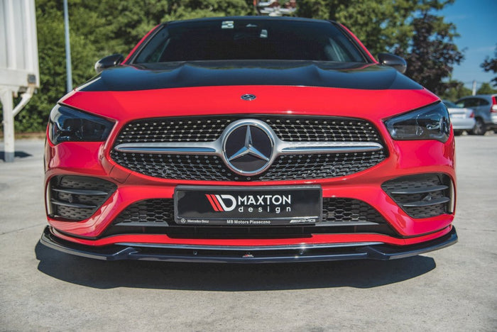 Maxton Design - Front Splitter V.2 Mercedes-Benz CLA A35 AMG / AMG-Line C118
