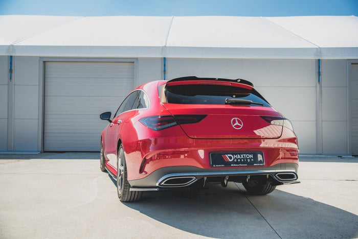 Maxton Design - REAR SIDE SPLITTERS MERCEDES-BENZ CLA SHOOTING BRAKE AMG-LINE X118 (2019-)