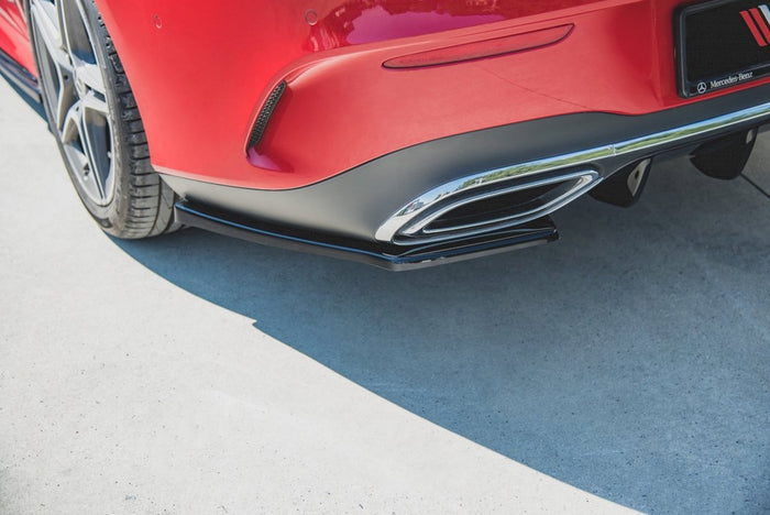 Maxton Design - REAR SIDE SPLITTERS MERCEDES-BENZ CLA SHOOTING BRAKE AMG-LINE X118 (2019-)