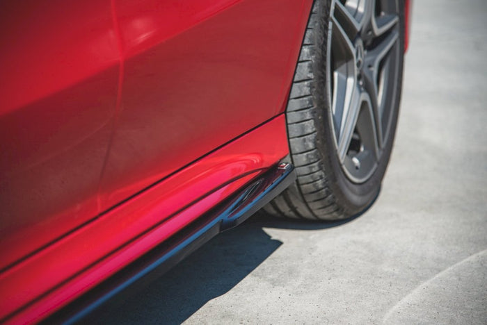 Maxton Design - SIDE SKIRTS DIFFUSERS MERCEDES-BENZ CLA AMG-LINE C118