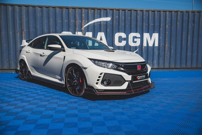 Maxton Design - Street PRO Front Splitter Honda Civic Type-R Mk10 / Mk10 Facelift