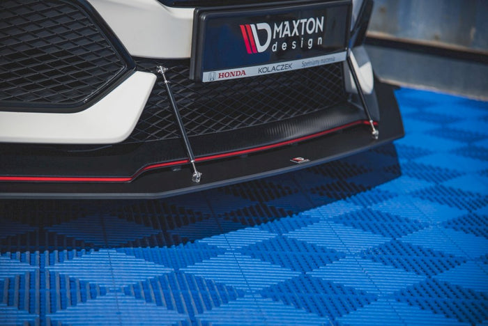 Maxton Design - Street PRO Front Splitter Honda Civic Type-R Mk10 / Mk10 Facelift