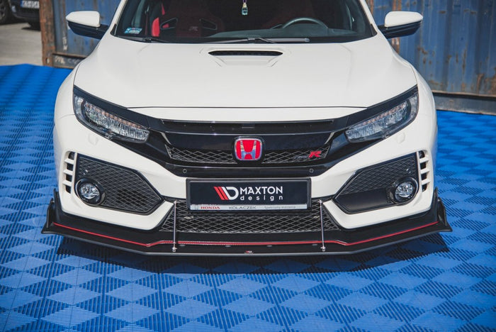 Maxton Design - Street PRO Front Splitter Honda Civic Type-R Mk10 / Mk10 Facelift