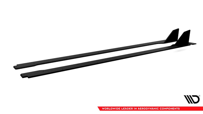 Maxton Design - STREET PRO SIDE SKIRTS DIFFUSERS HONDA CIVIC X TYPE-R (2017 - UP)