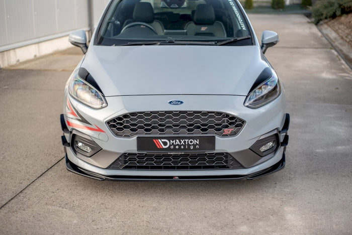 Maxton Design -Front Bumper Wings (Canards) V.2 Ford Fiesta Mk8 ST / ST-Line