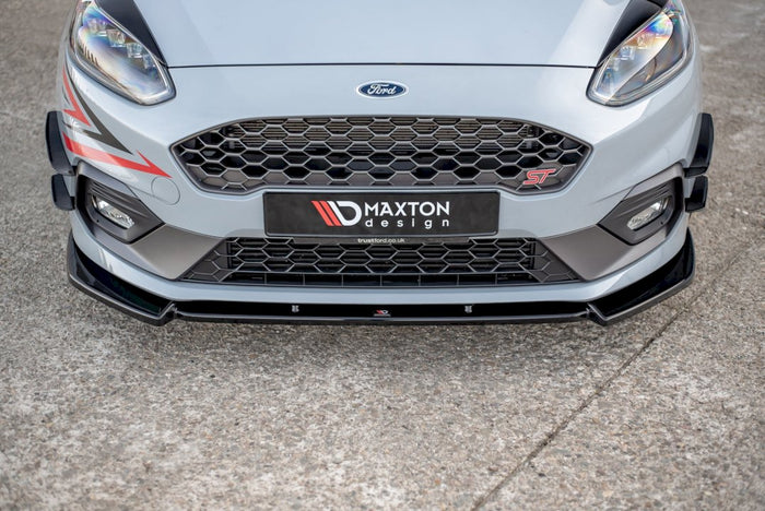 Maxton Design -Front Bumper Wings (Canards) V.2 Ford Fiesta Mk8 ST / ST-Line