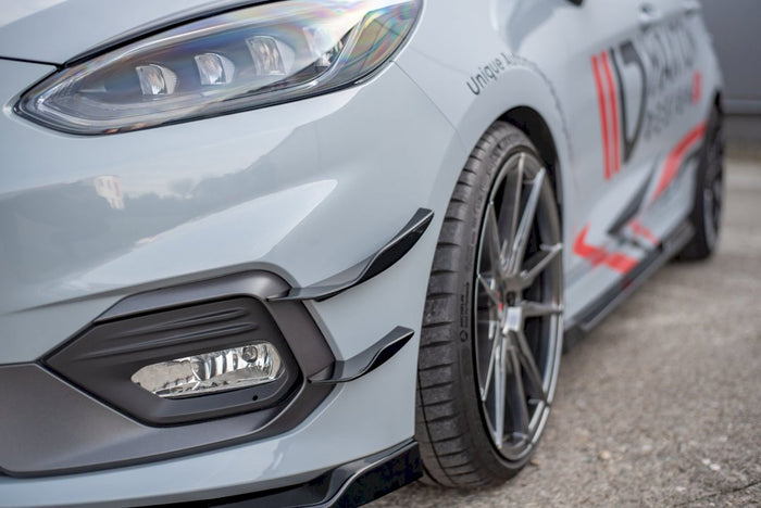Maxton Design -Front Bumper Wings (Canards) V.2 Ford Fiesta Mk8 ST / ST-Line