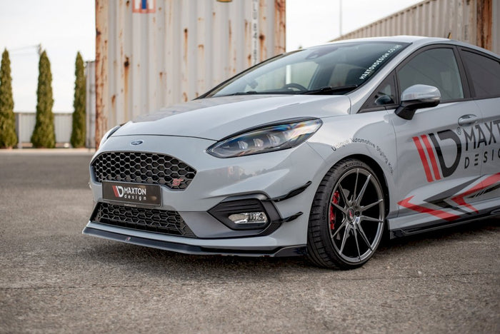 Maxton Design -Front Bumper Wings (Canards) V.2 Ford Fiesta Mk8 ST / ST-Line