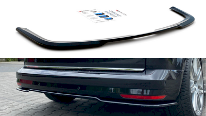 Maxton Design - CENTRAL REAR SPLITTER VOLKSWAGEN CADDY MK4 (2015-2020)