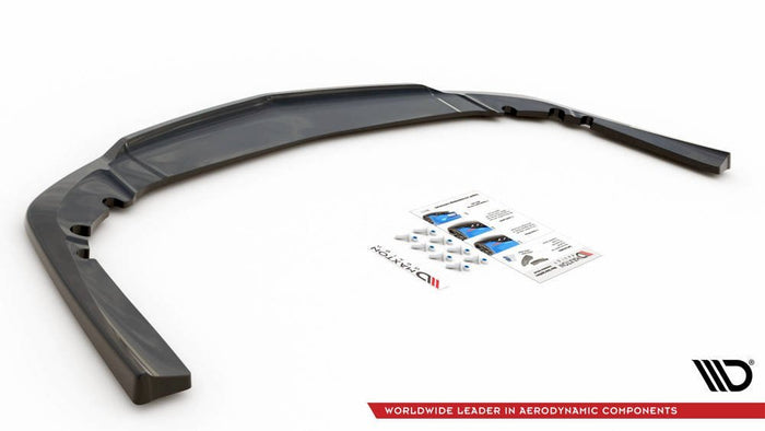 Maxton Design - CENTRAL REAR SPLITTER (W/ VERTICAL BARS) OPEL/VAUXHALL INSIGNIA MK1 VXR/OPC FACELIFT (2013-2017)