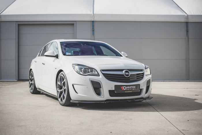 Maxton Design - FRONT SPLITTER V1 OPEL/VAUXHALL INSIGNIA MK1 VXR/OPC FACELIFT (2013-2017)