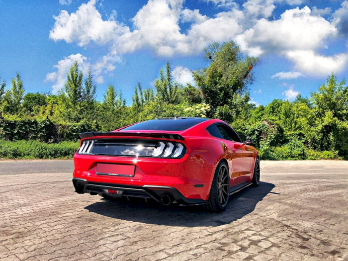 Maxton Design - REAR SIDE SPLITTERS FORD MUSTANG MK6 FACELIFT (2017-)