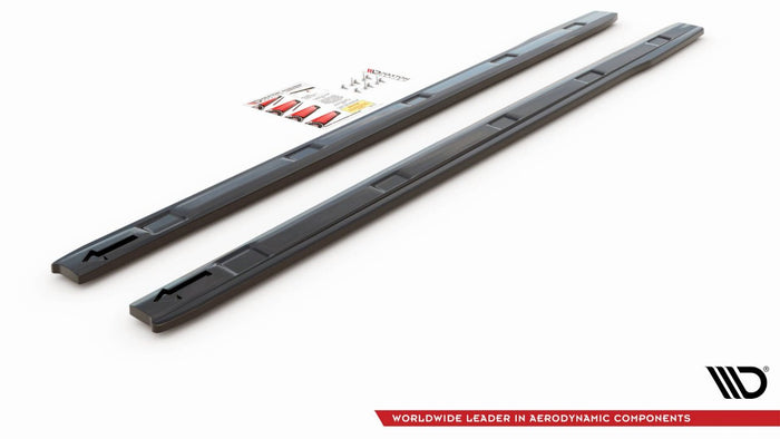 Maxton Design - SIDE SKIRTS DIFFUSERS VOLKSWAGEN CADDY MK4 (2015-2020)