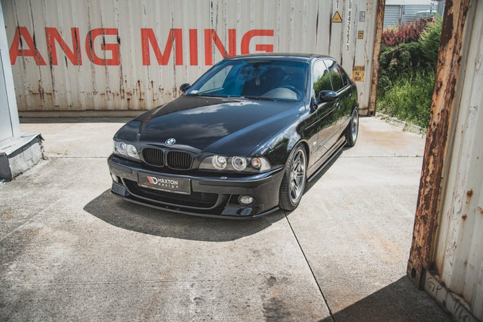 Maxton Design - FRONT SIDE SPLITTERS + FRONT SPLITTER SET BMW M5 / 5 M-PACK E39