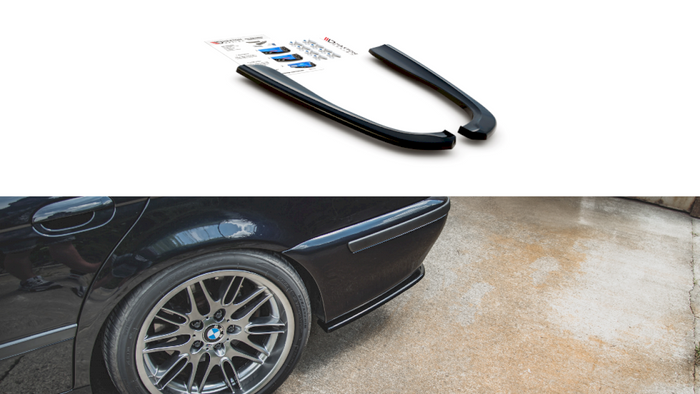 Maxton Design - REAR SIDE SPLITTERS BMW M5 / 5 M-PACK E39