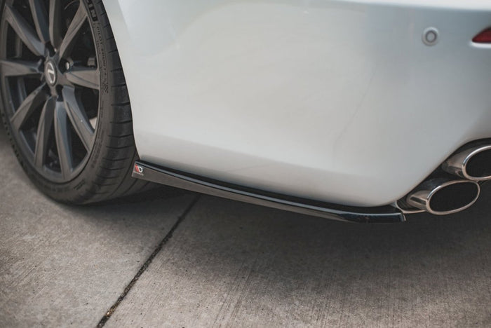 Maxton Design - REAR SIDE SPLITTERS LEXUS IS F MK2 (2007-2013)