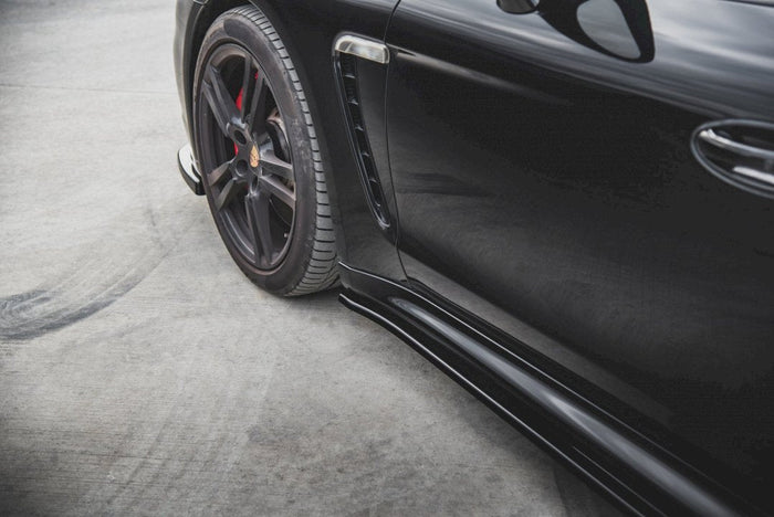 Maxton Design - SIDE SKIRTS DIFFUSERS V2 PORSCHE PANAMERA TURBO 970 FACELIFT (2013-2016)