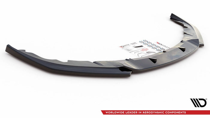 Maxton Design - FRONT SPLITTER V2 PORSCHE PANAMERA TURBO 970 FACELIFT (2013-2016)