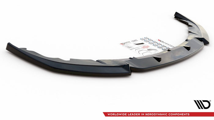 Maxton Design - FRONT SPLITTER V1 PORSCHE PANAMERA TURBO 970 FACELIFT (2013-2016)