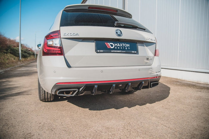 Maxton Design - REAR VALANCE V.1 SKODA OCTAVIA VRS MK3/ MK3.5 HATCHBACK/ ESTATE