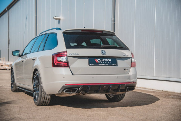 Maxton Design - REAR VALANCE V.1 SKODA OCTAVIA VRS MK3/ MK3.5 HATCHBACK/ ESTATE